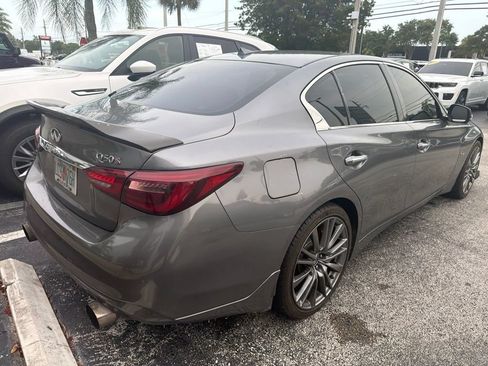 Used 2018 INFINITI Q50 Red Sport 400 w/ Cargo Package (L95) RWD image 6