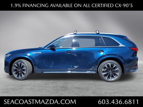 Certified 2025 MAZDA CX-90 3.3 Turbo S w/ Premium Package AWD/4WD image 2