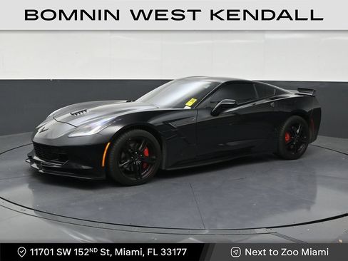 Used 2016 Chevrolet Corvette Stingray Coupe w/ Battery Protection Package RWD image 1