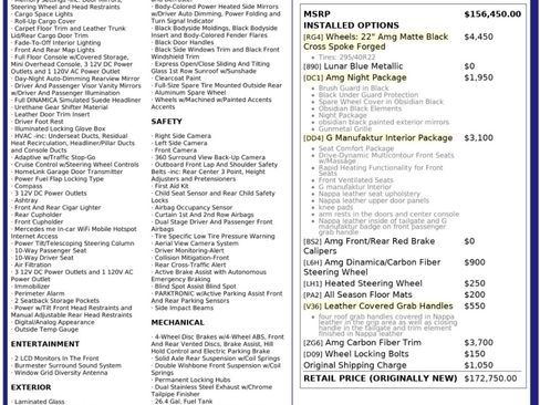 Used 2021 Mercedes-Benz G 63 AMG 4MATIC w/ G Manufaktur Interior Package image 68