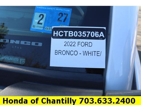 Used 2022 Ford Bronco Black Diamond image 36