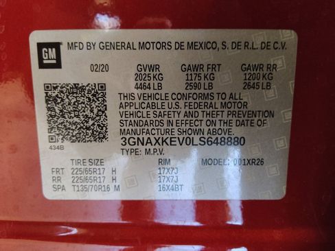Used 2020 Chevrolet Equinox LT FWD image 33