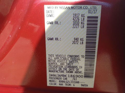 Used 2017 Nissan Altima 2.5 S w/ Power Driver Seat Package image 26