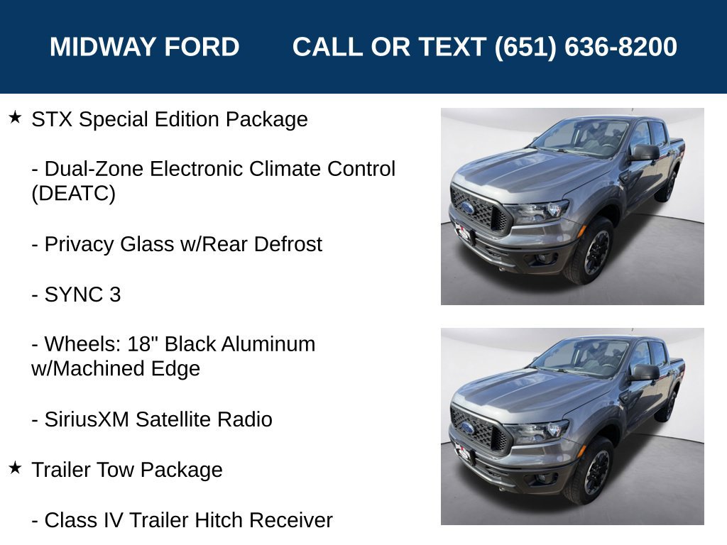Used 2021 Ford Ranger XL w/ Equipment Group 101A High AWD/4WD image 12