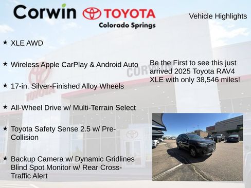 Used 2025 Toyota RAV4 XLE AWD/4WD image 4