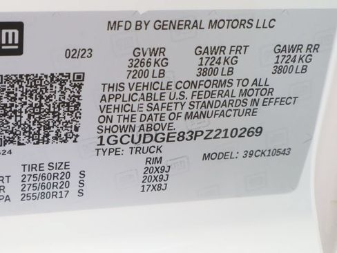 Certified 2023 Chevrolet Silverado 1500 LTZ w/ LTZ Premium Package AWD/4WD image 36
