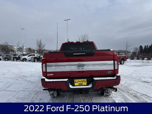 Used 2022 Ford F250 Platinum w/ Snow Plow Prep Package image 7