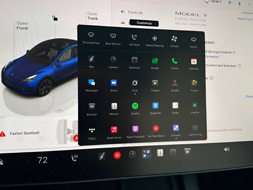 Used 2025 Tesla Model Y Long Range AWD/4WD image 9