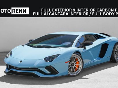 Used 2018 Lamborghini Aventador S