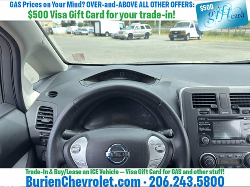 Used 2015 Nissan Leaf S w/ Charge Package FWD image 13