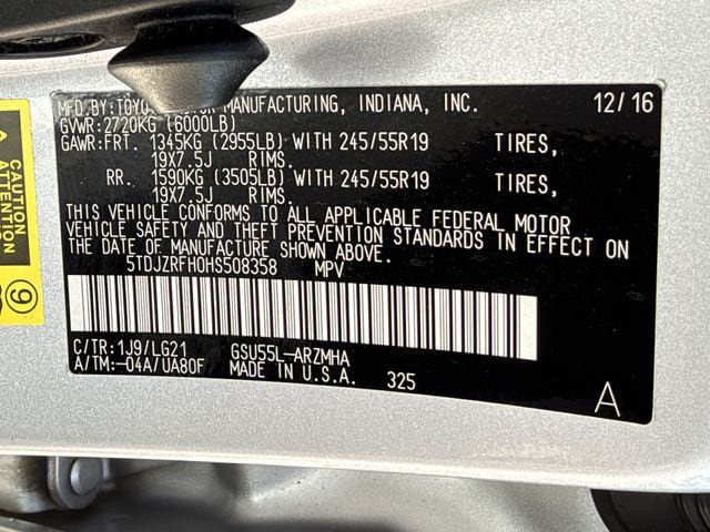 Used 2017 Toyota Highlander SE AWD/4WD image 29