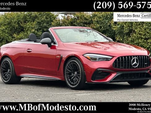 Certified 2025 Mercedes-Benz CLE 53 AMG 4MATIC Cabriolet image 1