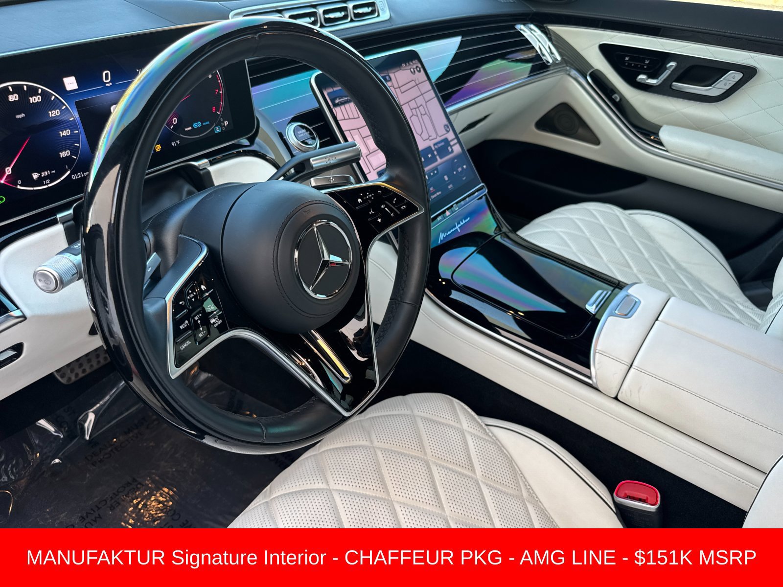 Certified 2022 Mercedes-Benz S 580 4MATIC Sedan w/ AMG Line Package image 10