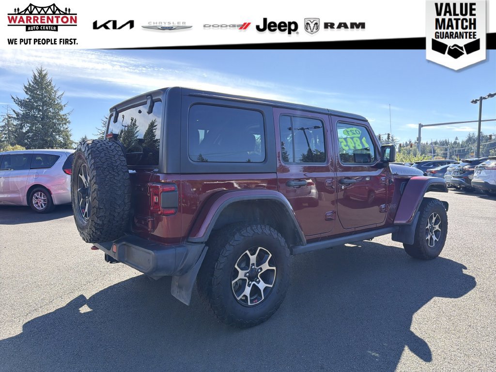 Used 2021 Jeep Wrangler Unlimited Rubicon AWD/4WD image 8