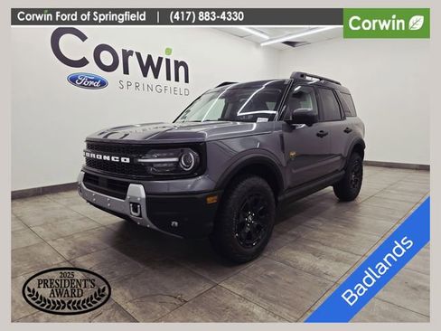 New 2026 Ford Bronco Sport Badlands w/ Sasquatch Badlands Package AWD/4WD image 1