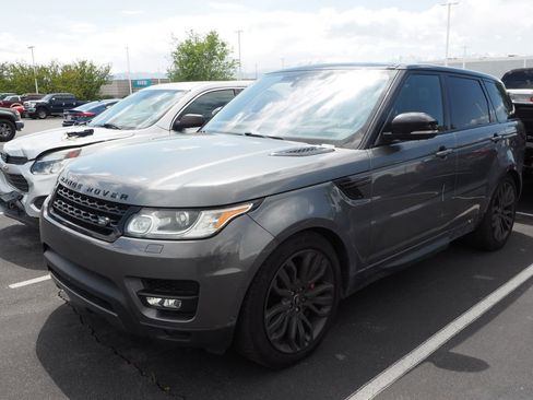 Used 2017 Land Rover Range Rover Sport Supercharged AWD/4WD image 2