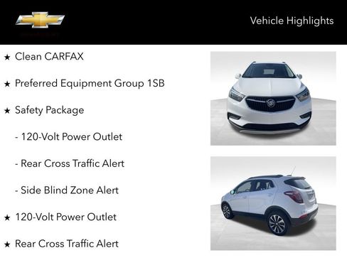 Certified 2022 Buick Encore Preferred w/ Safety Package AWD/4WD image 19