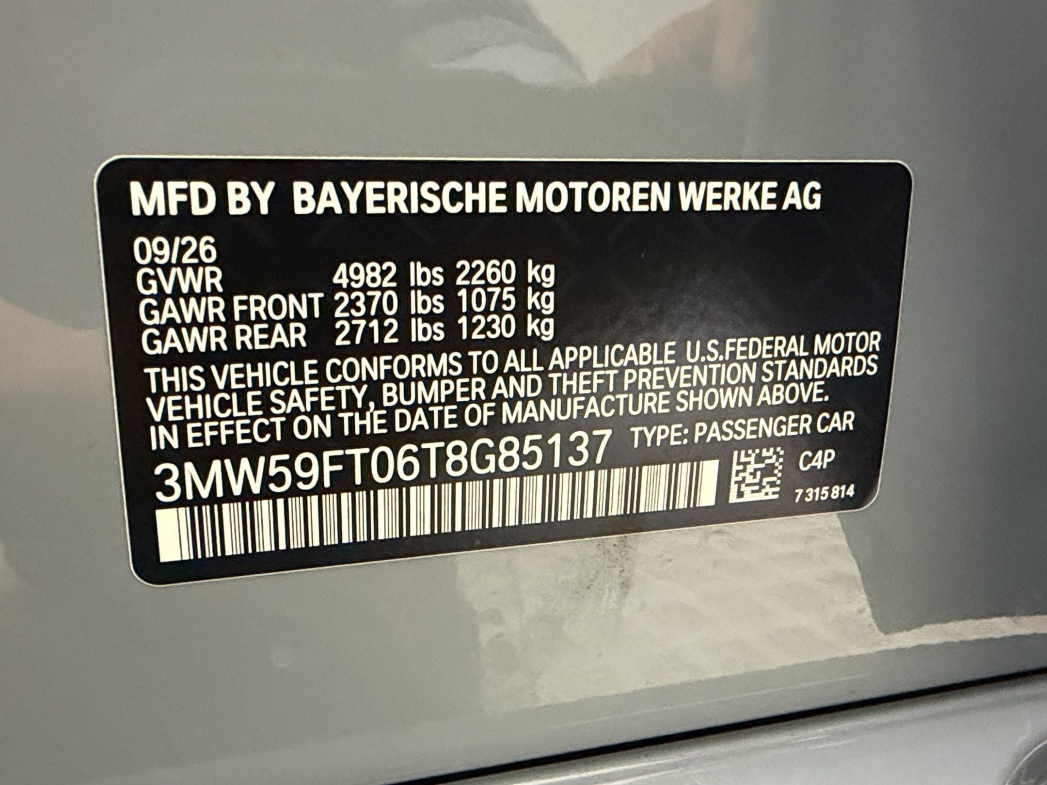 New 2026 BMW M340i w/ Premium Package RWD image 25