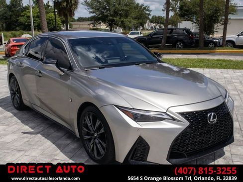 Used 2021 Lexus IS 350 F Sport w/ Accessory Package RWD image 1