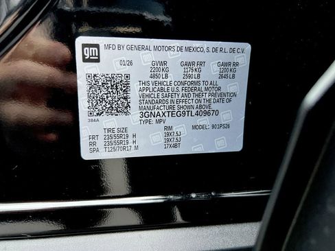 New 2026 Chevrolet Equinox RS w/ Convenience Package III image 81