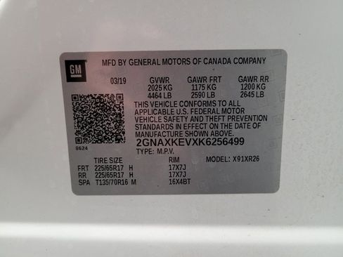 Used 2019 Chevrolet Equinox LT FWD image 33