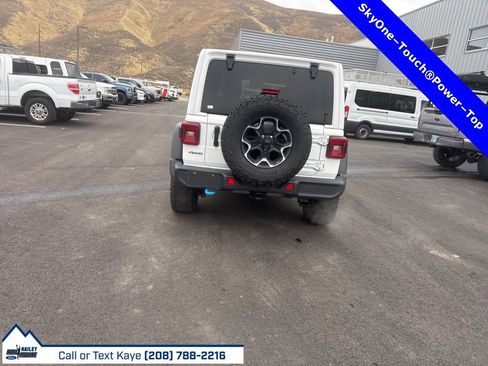 Used 2023 Jeep Wrangler Unlimited Rubicon 4xe w/ Safety Group image 7