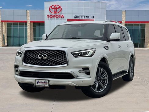 Used 2023 INFINITI QX80 Luxe w/ Cargo Package AWD/4WD image 1
