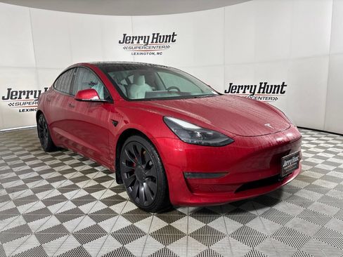 Used 2022 Tesla Model 3 Performance AWD/4WD image 3