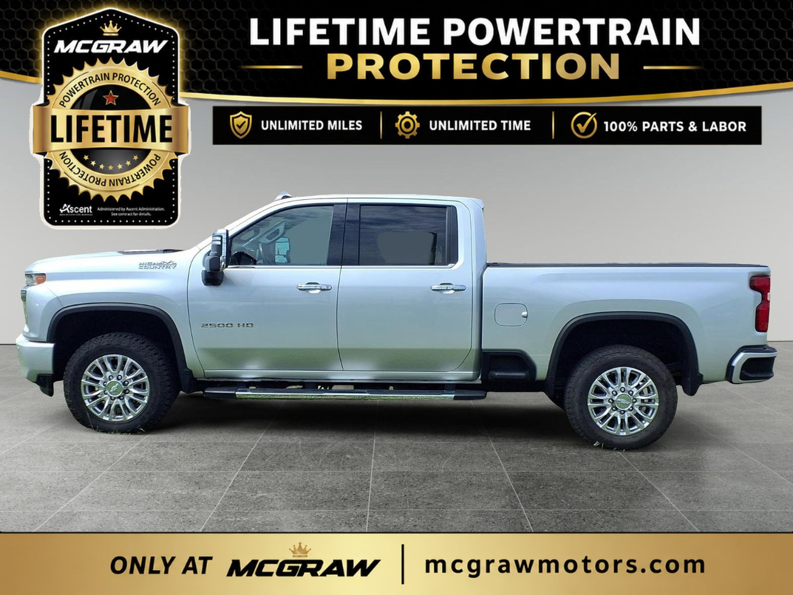 Used 2020 Chevrolet Silverado 2500 High Country w/ Technology Package AWD/4WD image 2