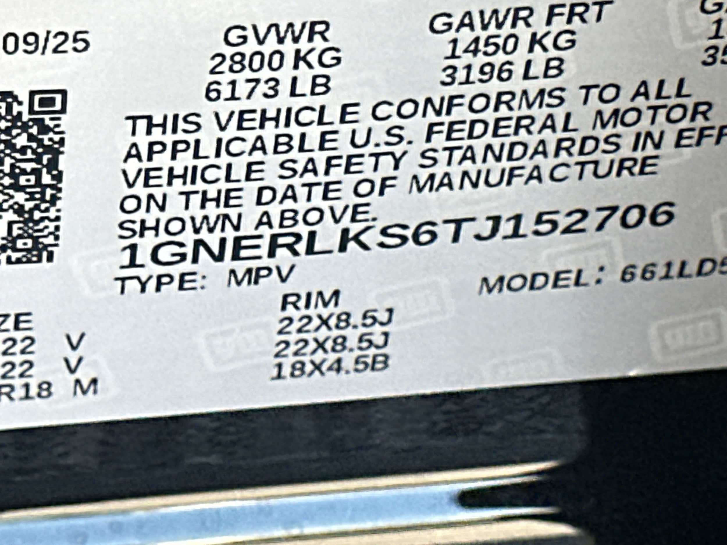 Used 2026 Chevrolet Traverse RS w/ LPO, Floor Liner Package FWD image 67