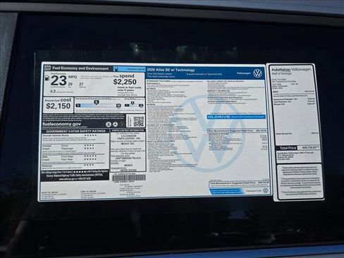 New 2026 Volkswagen Atlas SE image 19
