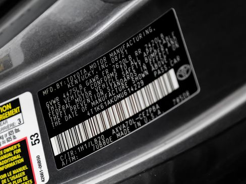 Used 2021 Toyota Camry XSE FWD image 53