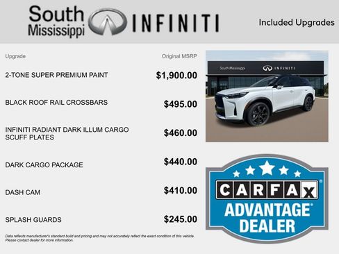 New 2026 INFINITI QX60 Autograph w/ Dark Cargo Package AWD/4WD image 5