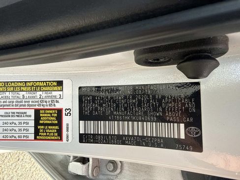 Used 2019 Toyota Camry XSE w/ Driver Assist Package image 13