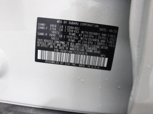 Certified 2025 Subaru Outback Limited AWD/4WD image 36