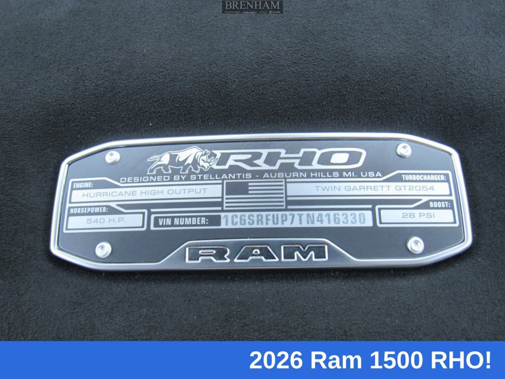 New 2026 RAM 1500 RHO w/ RHO Level 1 Equipment Group AWD/4WD image 17