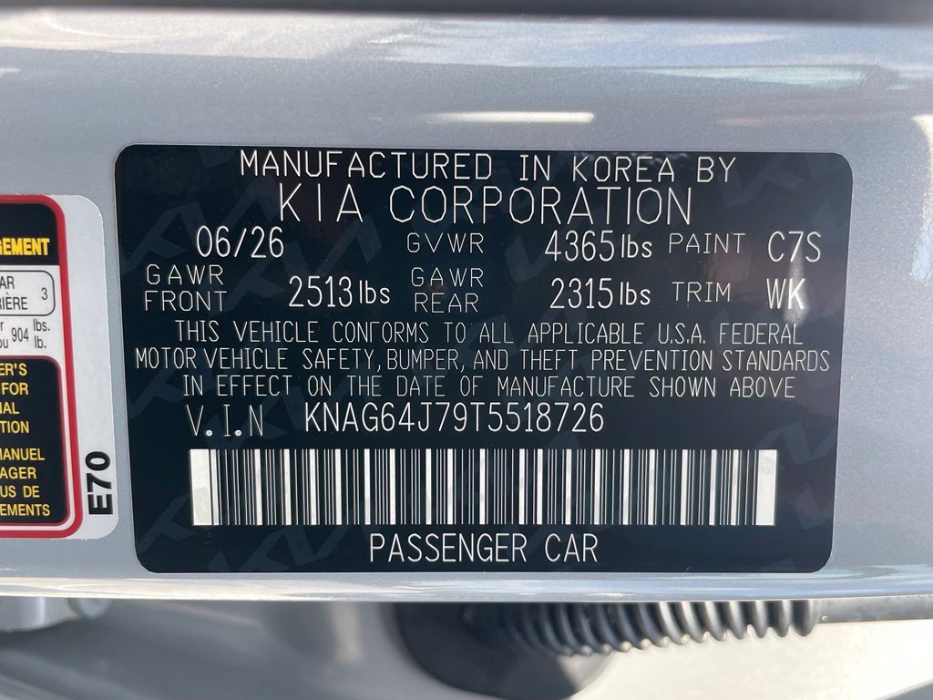 New 2026 Kia K5 GT-Line w/ GT-Line Premium Package FWD image 33