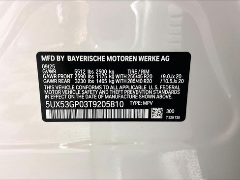 Certified 2026 BMW X3 xDrive30i AWD/4WD image 36