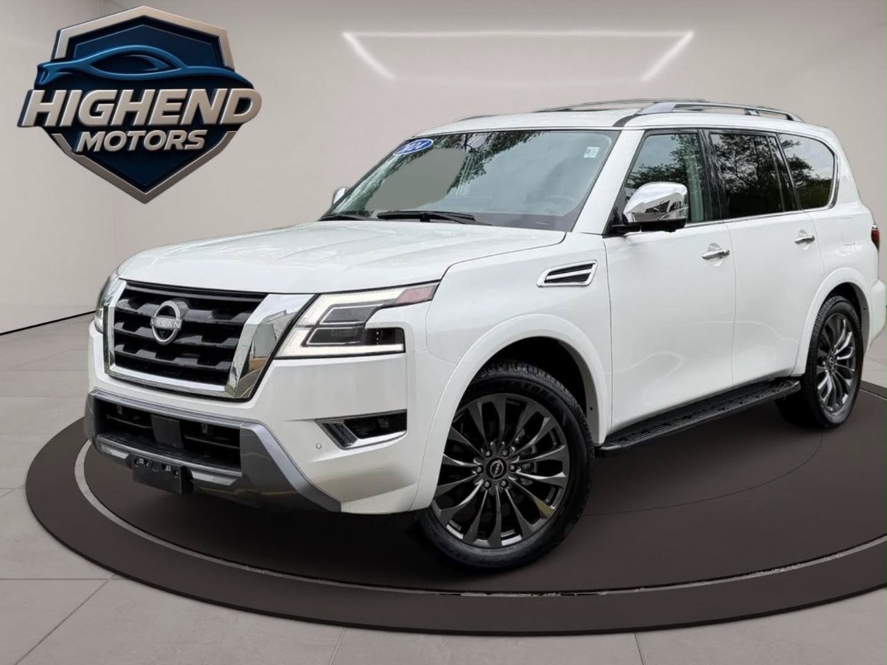 Used 2024 Nissan Armada Platinum w/ Captain's Chairs Package AWD/4WD image 2