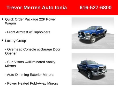 Used 2016 RAM 2500 Power Wagon w/ Comfort Group AWD/4WD image 19