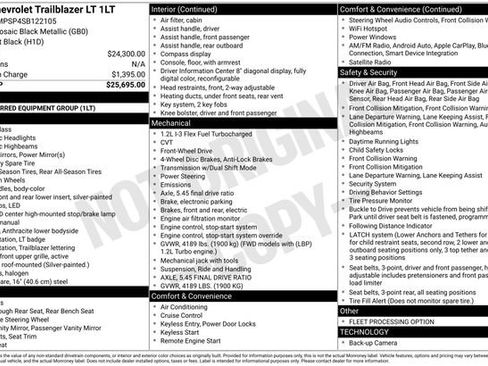 Certified 2025 Chevrolet TrailBlazer LT image 6