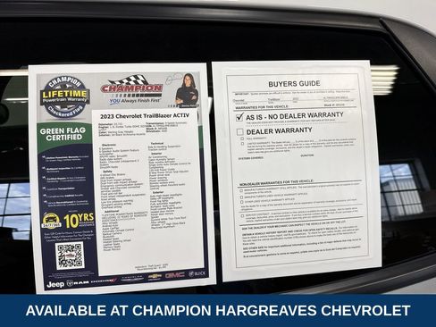 Certified 2023 Chevrolet TrailBlazer ACTIV w/ Convenience Package AWD/4WD image 43