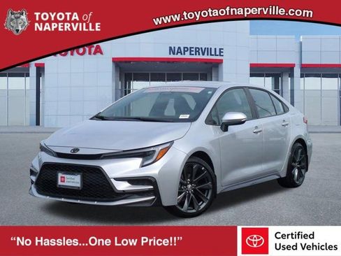 Certified 2025 Toyota Corolla SE w/ SE Premium Package FWD image 1