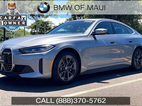 Certified 2023 BMW i4 eDrive35 w/ Parking Assistance Package RWD image 1