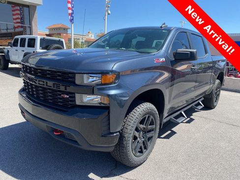 Used 2022 Chevrolet Silverado 1500 Custom Trail Boss w/ Safety Confidence Package AWD/4WD image 1