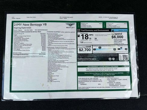 Certified 2021 Bentley Bentayga image 18