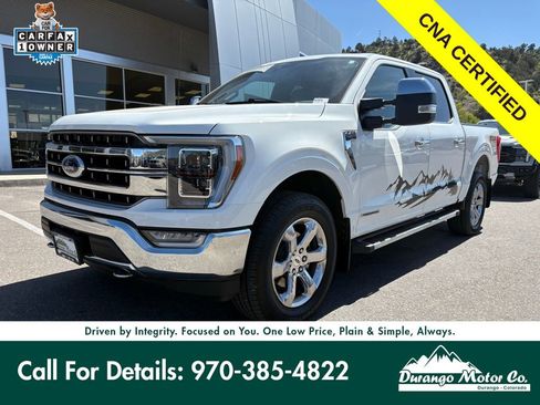 Used 2021 Ford F150 Lariat w/ Equipment Group 502A High image 1