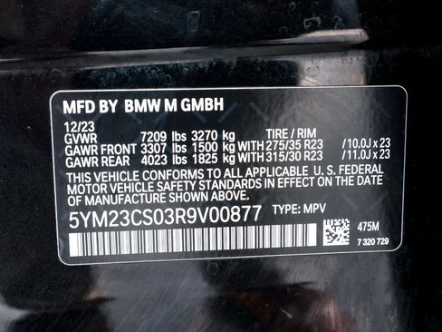 Used 2024 BMW XM AWD/4WD image 28