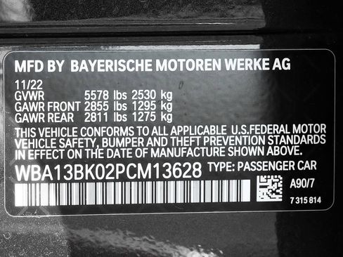 Used 2023 BMW M550i xDrive w/ Dynamic Handling Package AWD/4WD image 62