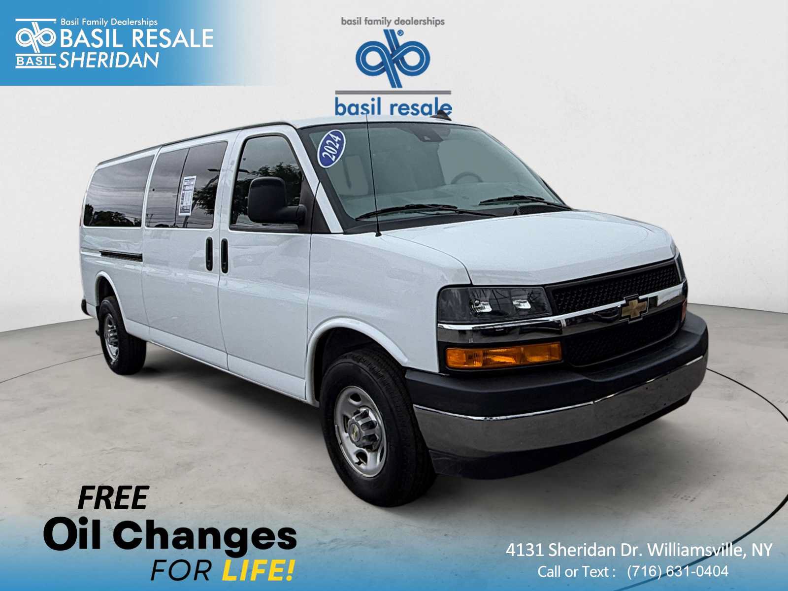 Used 2024 Chevrolet Express 3500 LT w/ LT Preferred Equipment Group RWD image 1